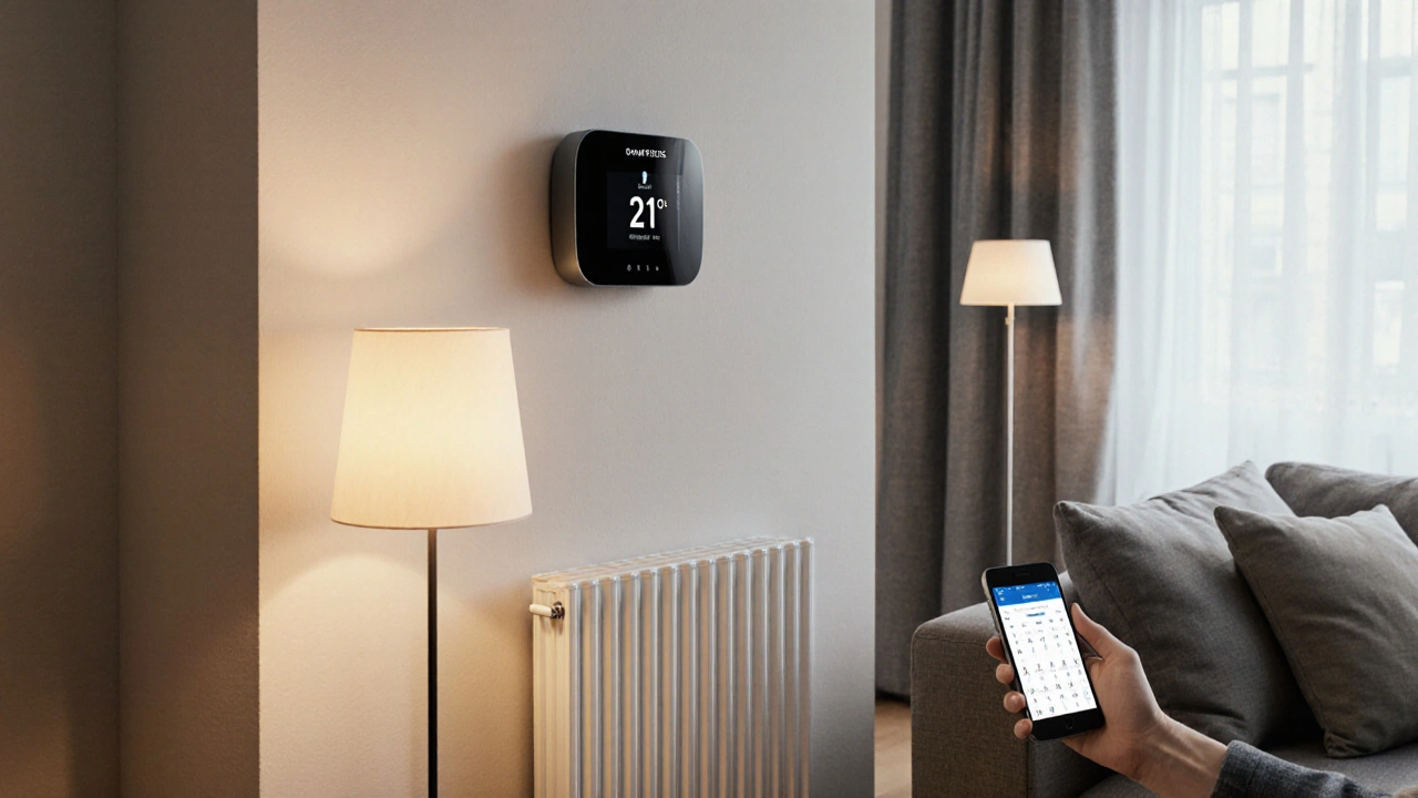 Chytré termostaty: Jak ušetřit na vytápění v bytě