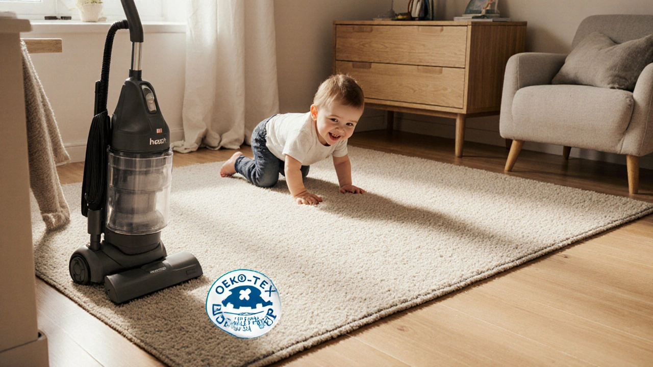 Koberce do dětského pokoje: jak vybrat skutečně hypoalergenní volbu