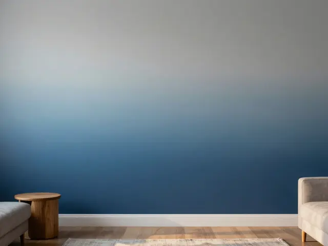 Barevné přechody: ombré a tón v tónu ve stěnách - Praktický průvodce pro domácí výmalbu