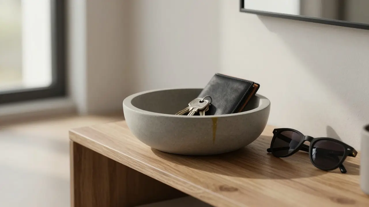 Stylová miska na klíče v předsíni: jak vybrat ideální a funkční řešení pro každodenní používání