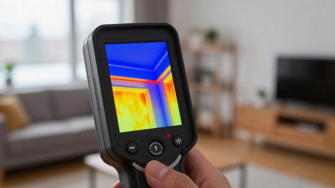 Termokamera při inspekci domů: Jak efektivně odhalit tepelné mosty