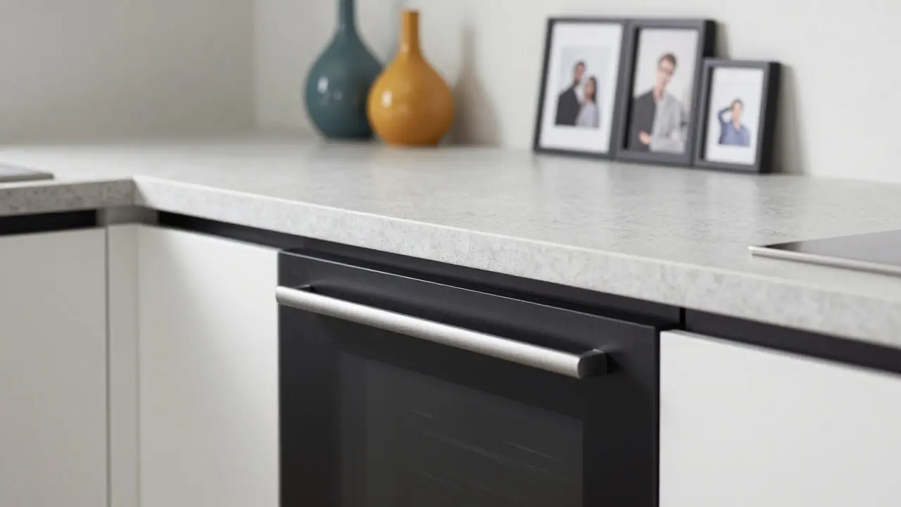 Moderní kuchyně zdůrazňující kvalitní materiály a levné dekorace