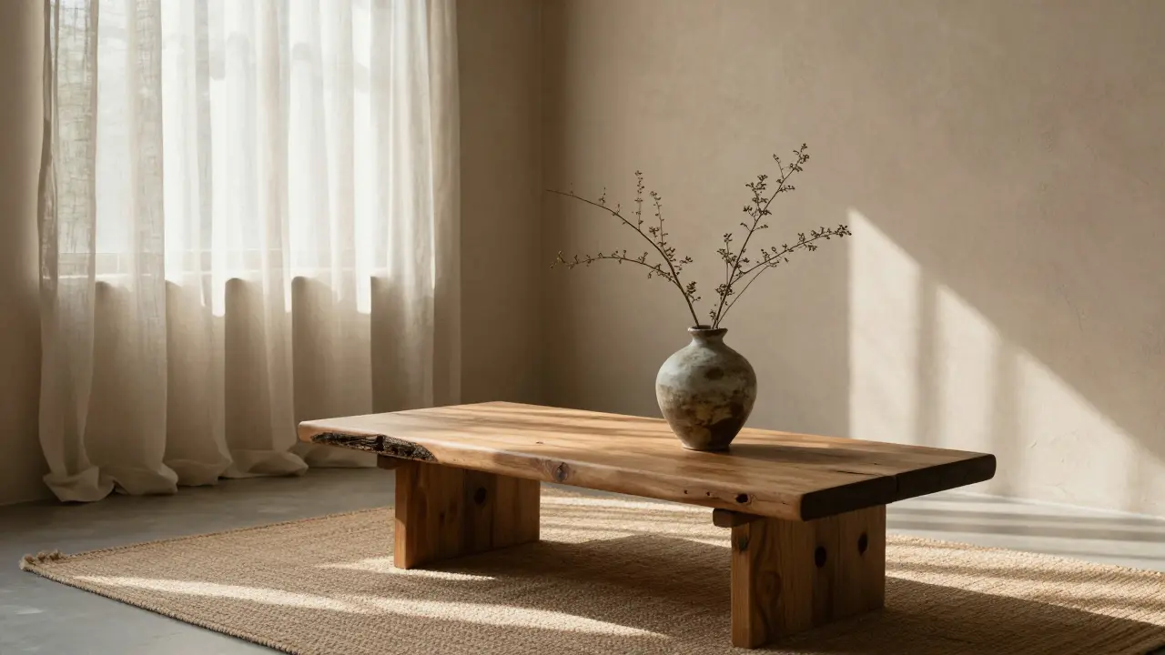 Wabi-sabi v interiéru: Jak vytvořit útulný domov s krásou nedokonalosti a přírodních materiálů