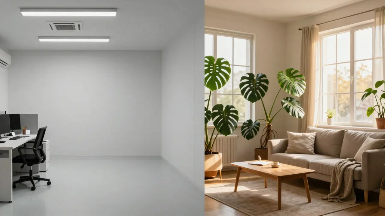 Biophilický design: Jak rostliny a přírodní prvky v interiéru zlepší vaši psychiku