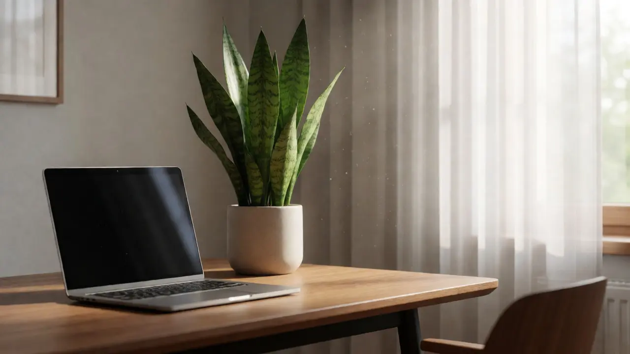 Rostliny v home office: Jak zlepší vzduch a wellbeing