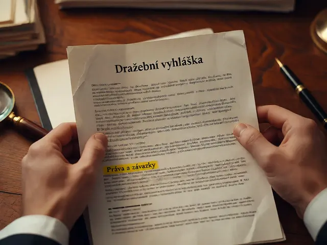 Dražební vyhláška: Jak ji správně číst a nepropálit peníze při koupi nemovitosti